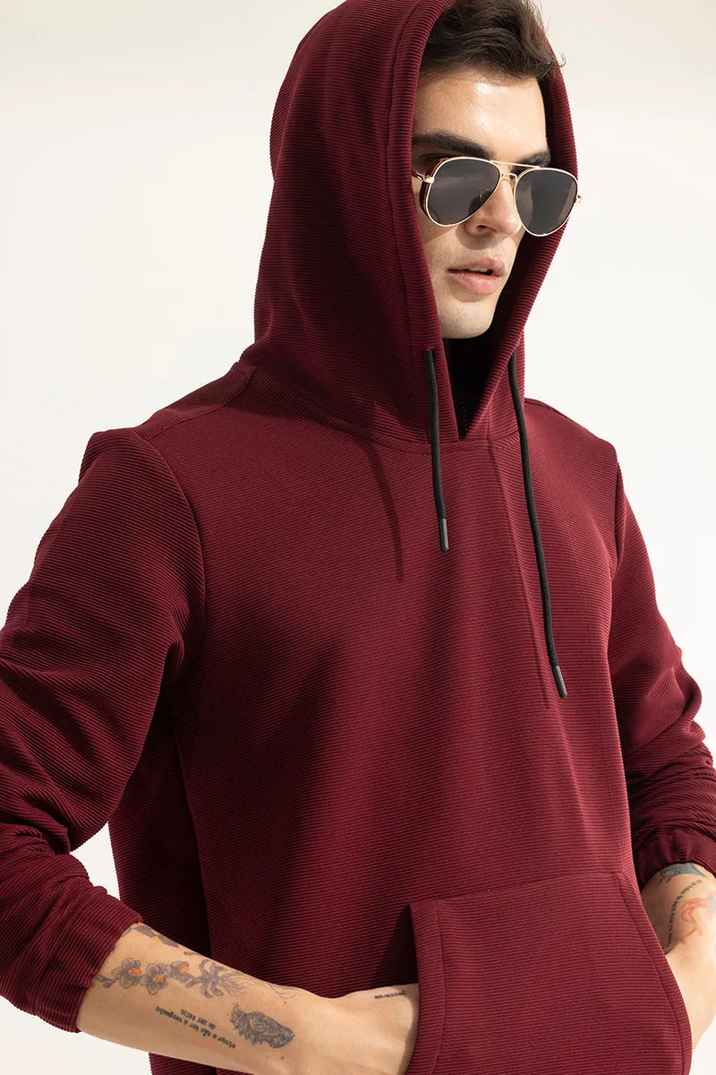 Supine Maroon Hoodie