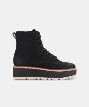 TIG BOOTS BLACK NUBUCK re:vita