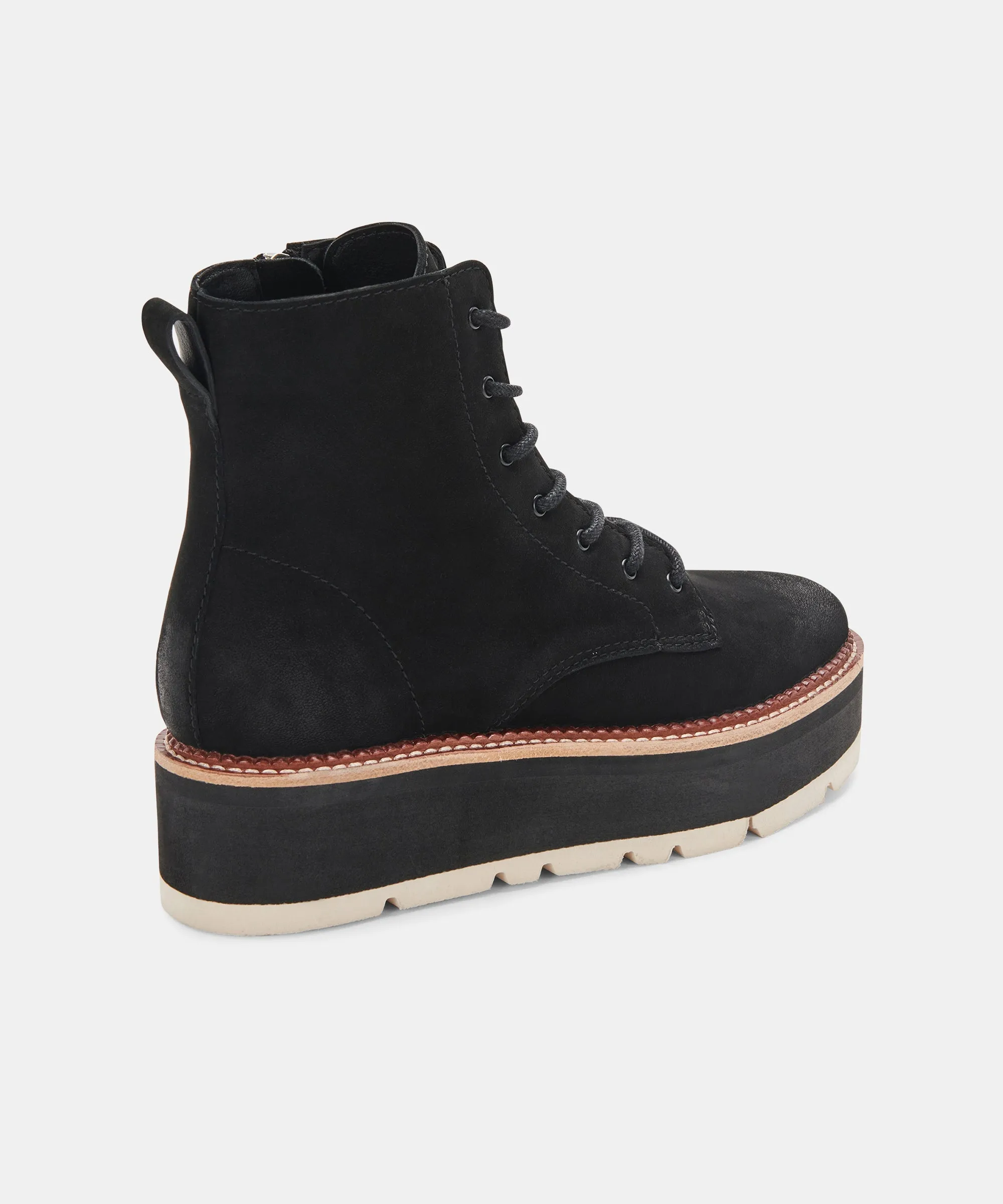 TIG BOOTS BLACK NUBUCK re:vita