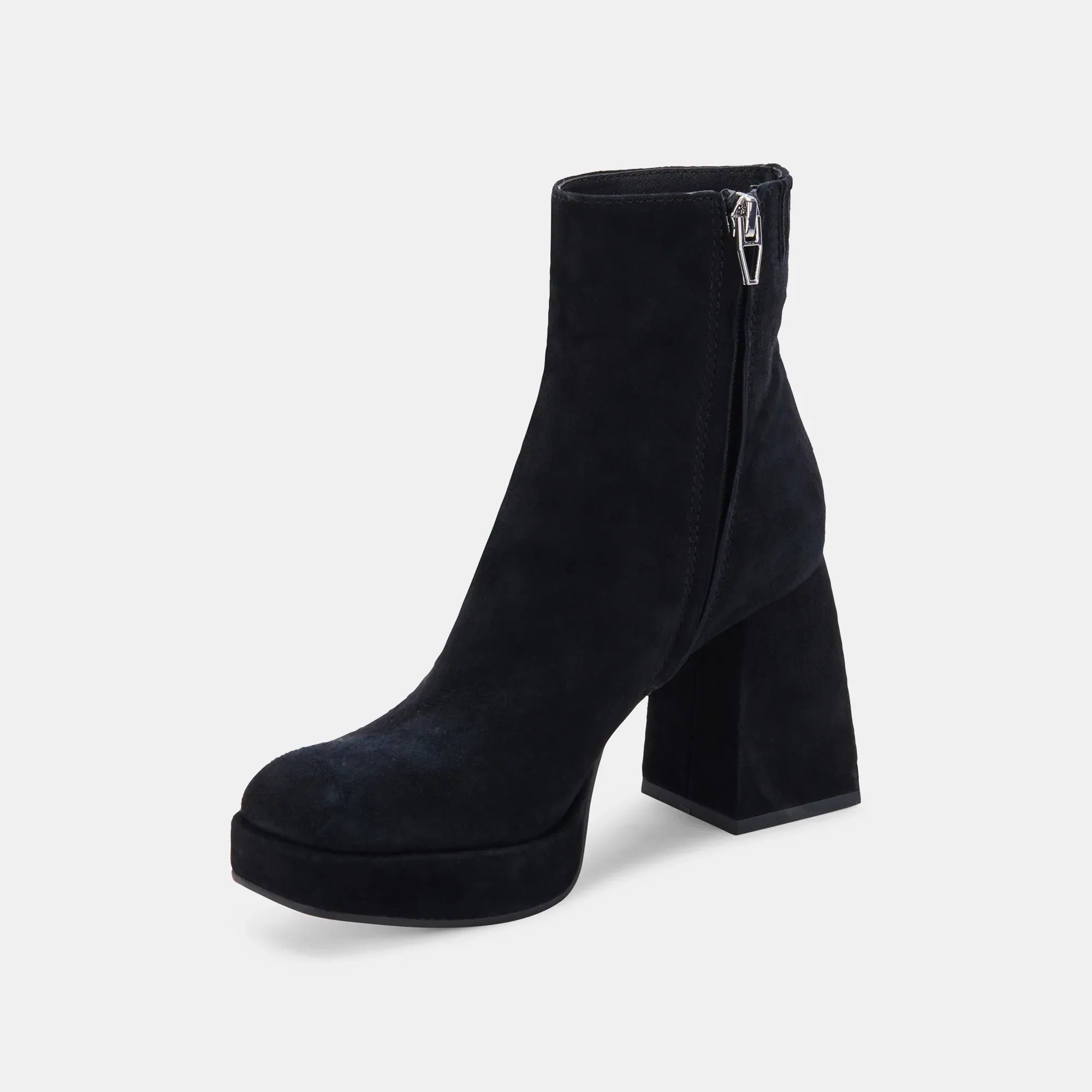 ULYSES BOOTS BLACK SUEDE - re:vita