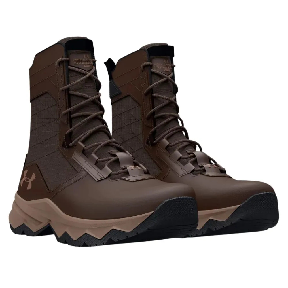 Under Armour Men's UA Stellar G2 Tactical Boots - Peppercorn/Brown Clay