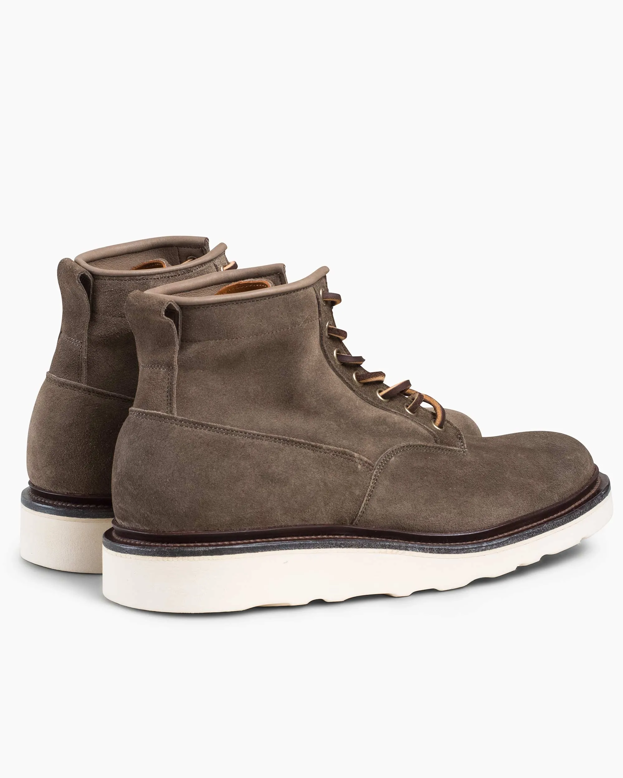 Viberg Fog Janus Calf Suede Scout Boot