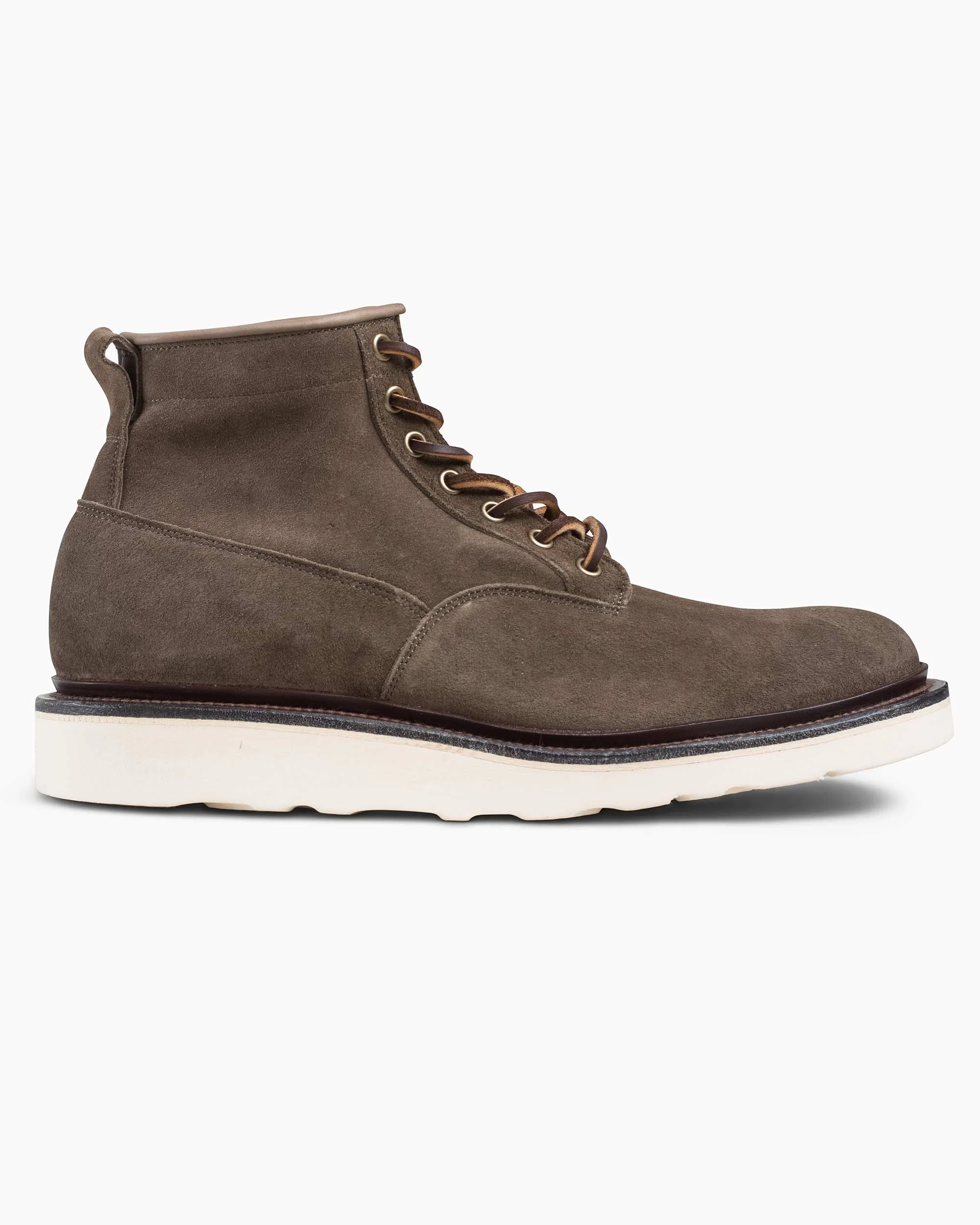 Viberg Fog Janus Calf Suede Scout Boot