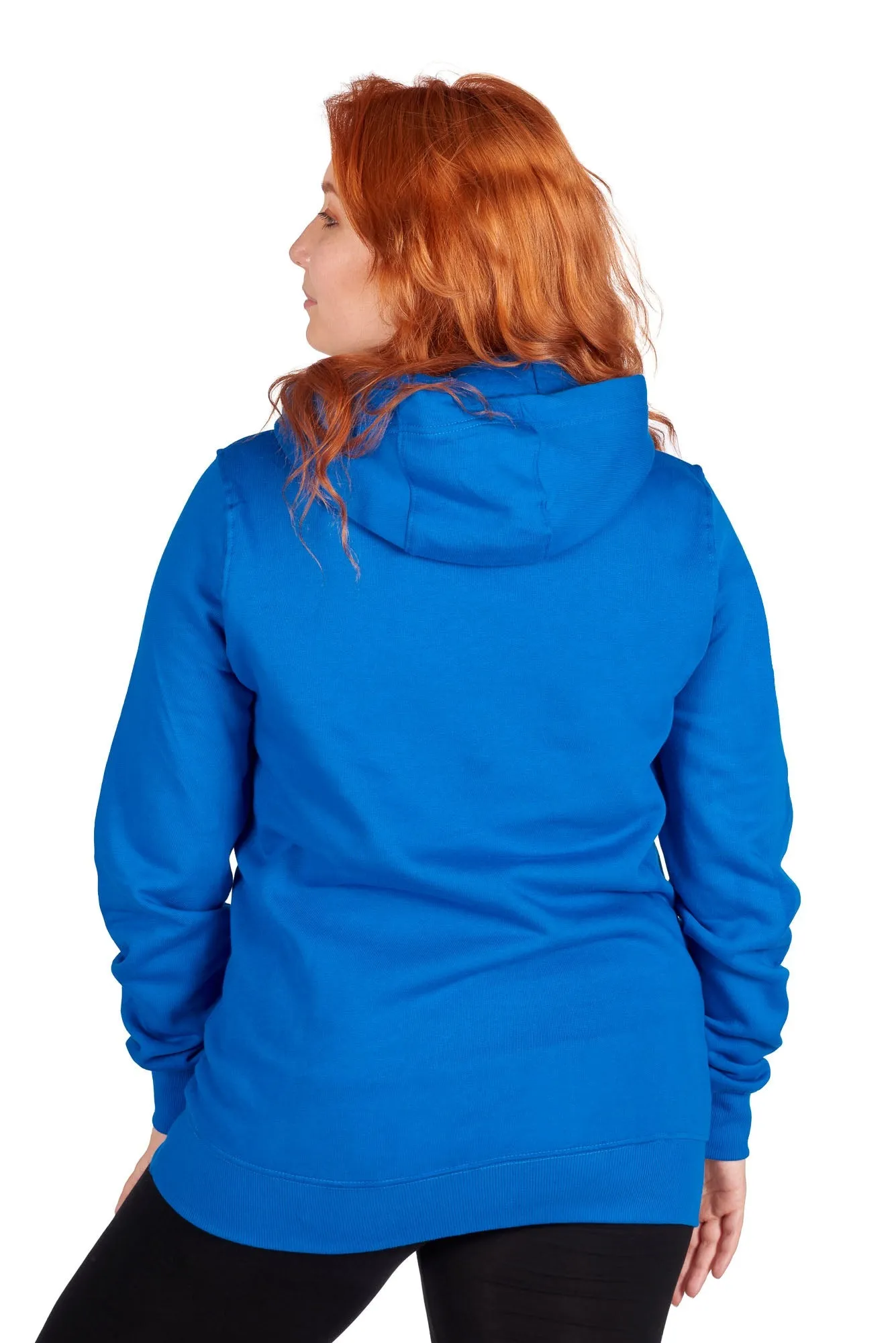 Women's Athletic Blue Organic Runr Hoodie