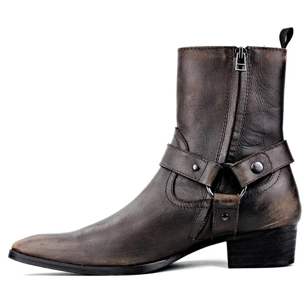 Zipper-up Chelsea Boots